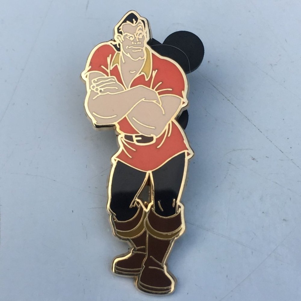 Walt Disney's Beauty and the Beast Gaston Disney Pin From 2008
